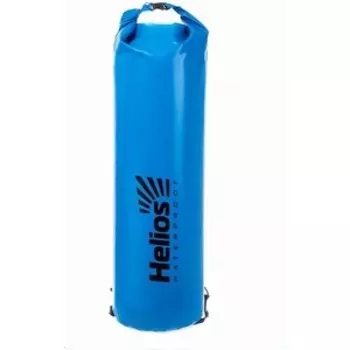Гермомешок Helios 90л (d33/h125cm) с лямками голубой (HS-DB-9033125-BL)