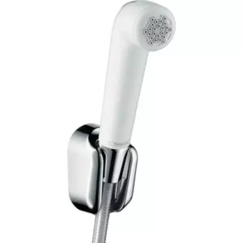 Гигиенический набор Hansgrohe белый/хром (32127000)