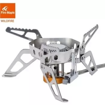 Горелка газовая Fire-Maple со встроенной ветрозащитой, FMS-125 Со шлангом