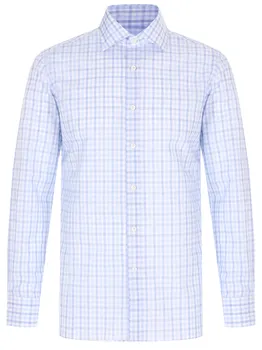 Рубашка Regular Fit хлопковая