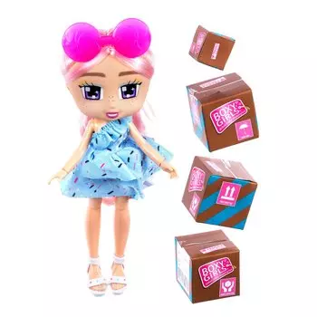 Кукла Boxy Girls – Kiki, 20 см с аксессуарами в 4х коробочках