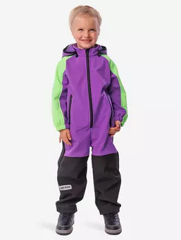 Комбинезон из софтшелла детский UKI KIDS, Зеленый