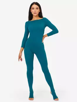Комбинезон Skin of Angel рукав 3/4, Зеленый