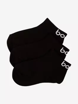 Комплект детских низких носков (3пары) bodo, Черный