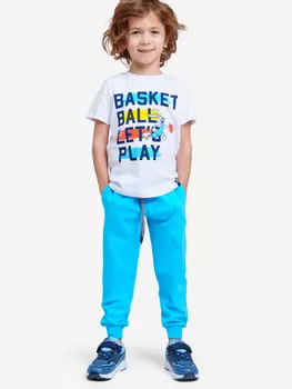 Комплект Playtoday для мальчика: футболка, брюки, Мультицвет