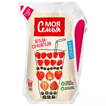 Напиток сокосодержащий моя семья 0.175 л ягода - сочнягода эколин