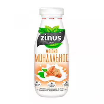 Напиток zinus 0.3 л миндальное молоко