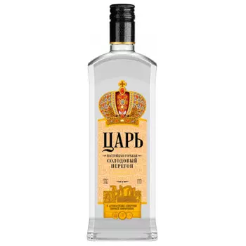 Настойка горькая царь солодовый перегон 0.5 л 38% традиции качества