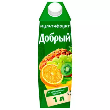 Нектар Добрый 1л мультифрукт