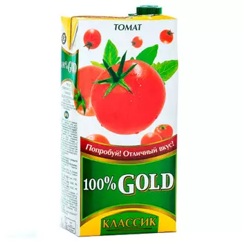 Нектар голд классик 0.95 л 100% томат