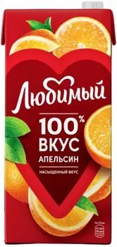 Нектар любимый 1.93 л апельсин тетра-пак