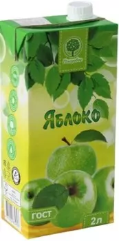 Нектар плодовое 2 л яблоко тетра-пак
