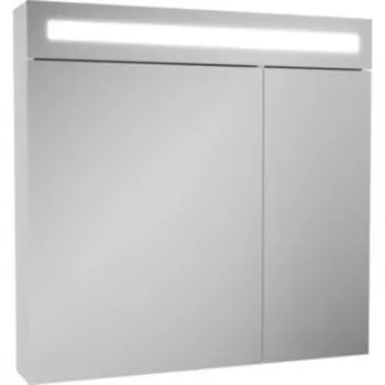 Зеркальный шкаф OWL 1975 Nyborg 80x80 белый (OW06.07.00)
