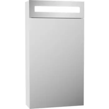 Зеркальный шкаф OWL 1975 Runn 40x80 белый (OW07.04.00)