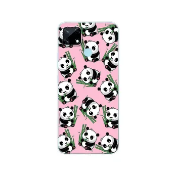 Для Realme C12 C25 C25S 7i Global Case задняя крышка телефона для Realme Narzo 20 30A, силиконовый мягкий защитный чехол из ТПУ, бампер Realme C12