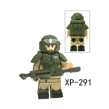 KT1037 Имперская гвардия, тяжелое вооружение, инженерия связи, штурмовики собирают игрушечные блоки