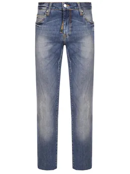 Джинсы Slim Fit хлопковые FRANKIE MORELLO