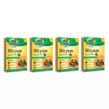 Набор Нитьям (4 x 30 таб), Nityam Tablet Set, произв. Zandu