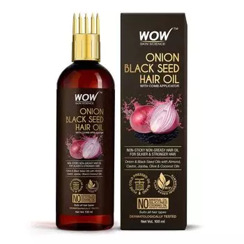 Масло для волос с семенами Лука (100 мл), Onion Black Seed Hair Oil, произв. WOW Skin Science