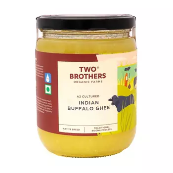 Масло Гхи из буйволиного молока (500 мл), Indian Buffalo Ghee, произв. Two Brothers