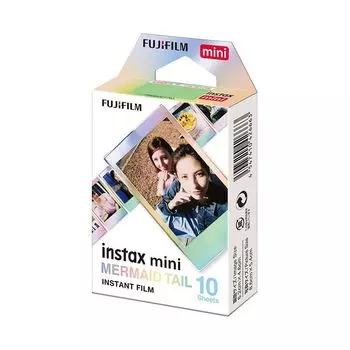 Мини-пленка с принтом Хвост русалки (10 листов), Instax Mini Mermaid Tail Instant Film, произв. Instax