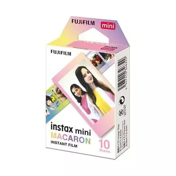 Мини-пленка с принтом Макарон (10 листов), Instax Mini Macaron Instant Film, произв. Instax