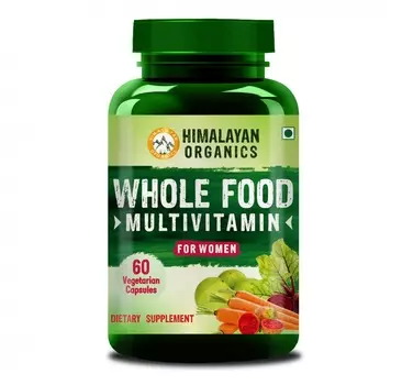 Мультивитамины для женщин (60 кап), Multivatamin for Women, произв. Himalayan Organics
