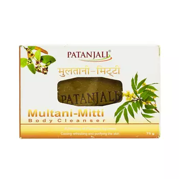 Мыло с Мултани Митти (75 г), Multani-Mitti Body Cleanser, произв. Patanjali