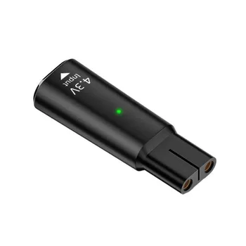 Адаптер питания бритвы Type-C для электробритвы Philips 4,3 В/5 В/8 В/15 В, разъем для зарядки из алюминиевого сплава с Elliptic 5V серый