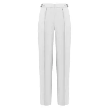 Брюки из смеси вискозы и льна Stella McCartney