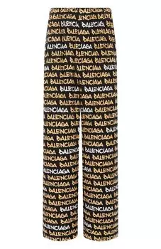 Брюки из вискозы Balenciaga