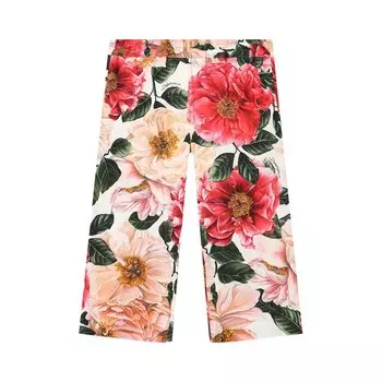 Брюки из вискозы Dolce &amp; Gabbana