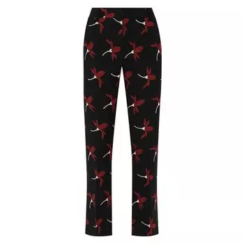 Брюки из шерсти и вискозы Valentino