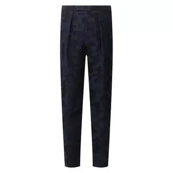 Брюки из смеси льна и вискозы Giorgio Armani
