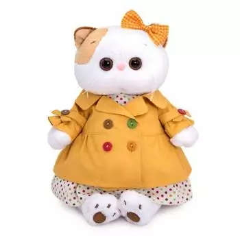 Мягкая игрушка BUDI BASA Ли-Ли в жёлтом плаще, 27 см, LK27-049