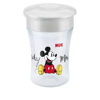 NUK FIRST CHOICE Поильник 8+ мес., 230 мл., MAGIC Дисней Микки Маус, белый