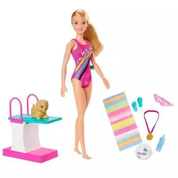 Набор игровой Barbie "Чемпион по плаванию"
