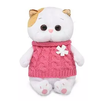 Мягкая игрушка BUDI BASA Ли-Ли BABY в жилетке, 20 см, LB-027