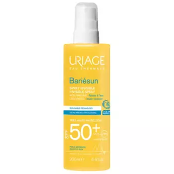 Спрей без ароматизаторов Invisible Spray Unscented SPF 50+, 200 мл