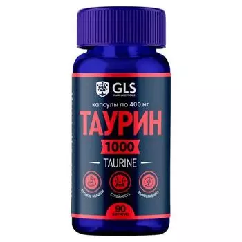 Таурин 1000, 90 капсул