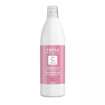 Tefia Color Creats - Окисляющий крем с глицерином и альфа-бисабололом 3% vol.10 1000 мл