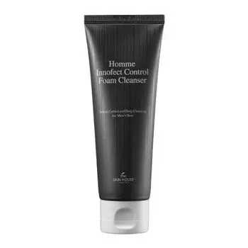 The Skin House Homme Innofect Control Foam Cleanser - Глубокоочищающая пенка для мужской кожи 120 мл