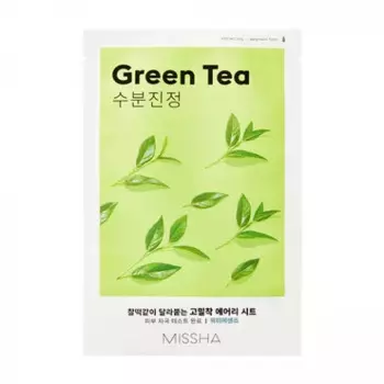 Тканевая маска для лица Airy Fit Sheet Mask Green Tea