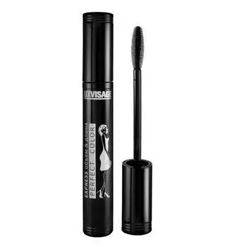 Тушь для ресниц Perfect Color Express для объема и длины черная, 9 г