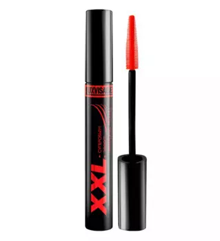 Тушь для ресниц XXL суперобъем-эффект накладных ресниц черная, 9 г
