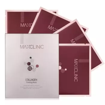Укрепляющая маска с коллагеном для эластичности кожи лица Collagen Firming Mask, 4 х 18 мл