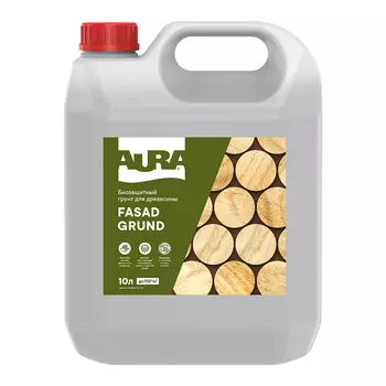 Грунт Aura Fasad Grund для дерева бесцветный 10 л