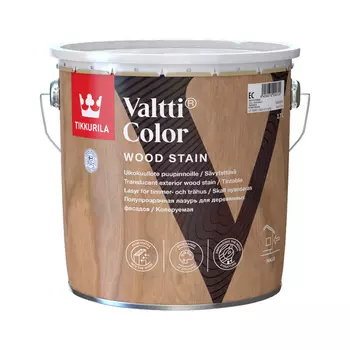 Антисептик Tikkurila/Tikkivala Valtti Color Classic декоративный для дерева бесцветный 2,7 л