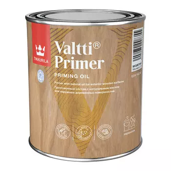 Антисептик Tikkurila/Tikkivala Valtti Primer грунтовочный для дерева бесцветный 0,9 л