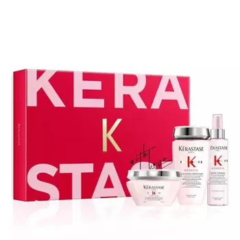 KERASTASE Набор Genesis: Шампунь + Маска + Термозащитный спрей